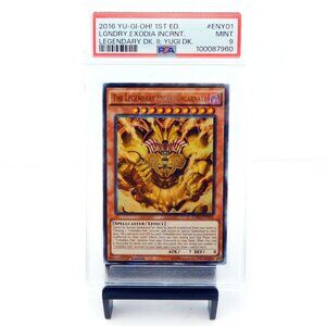 2016 YU-GI-OH! Legendary Deck II ENY01 The Legendary Exodia Incarnate PSA 9